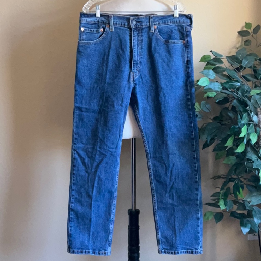 Levi's Men's 505 Blue Jeans, 38 x 29